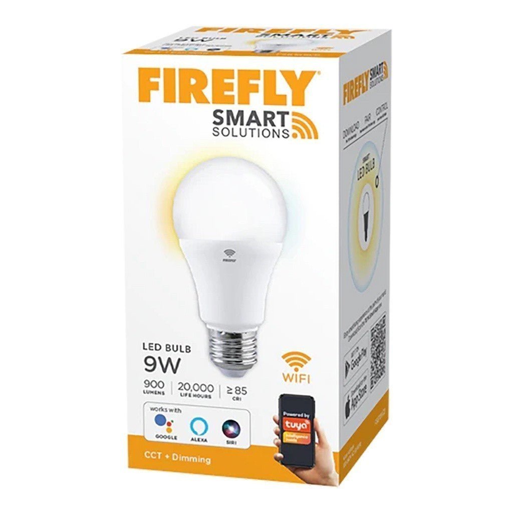 Firefly Smart Solutions LED Bulb 9W (CCT+ DIMMING) FSB109CD - Winland Depot