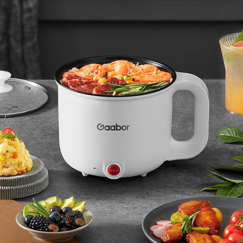 Gaabor 1.8L Mini Rice Cooker - Multi - function Cooker Non - Stick Inner Pot With Steamer - Winland Depot