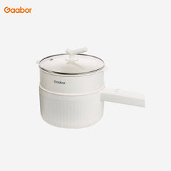 Gaabor 2L Large Capacity 600W Multi - purpose Non - stick Electric Pot with Steamer - Winland Depot