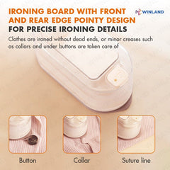 Gaabor Exquisite Irons Flexible Switching Handle w/ Ironing Board 200ml Water Tank 1300W - Winland Depot