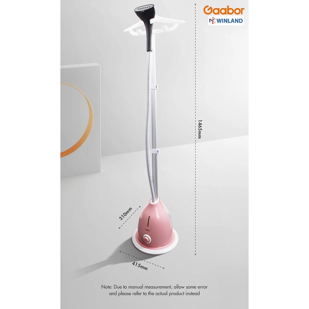 Gaabor Garment Steamer High Penetrating Power Quick Ironing w/ Adjustable Height & Stable - Winland Depot