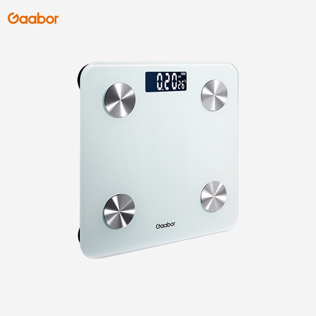 Gaabor LED Display Electronic Weighing Scale USB Charging w/ Room Tempered Glass GWS - M02A - Winland Depot