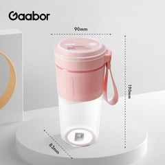 Gaabor Portable Juicer Cordless Juice Cup 300ml Rechargeable Juicer Fruit Blender - Winland Depot