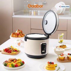 GAABOR Rice Cooker 1.8 Liters 24h Keep Warm Mechanical One - Button Accurate Temperature Control - Winland Depot