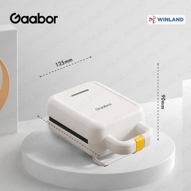 Gaabor Sandwich Machine Sandwich Maker Multifunctional Non - Stick Bread Toaster 600W - Winland Depot