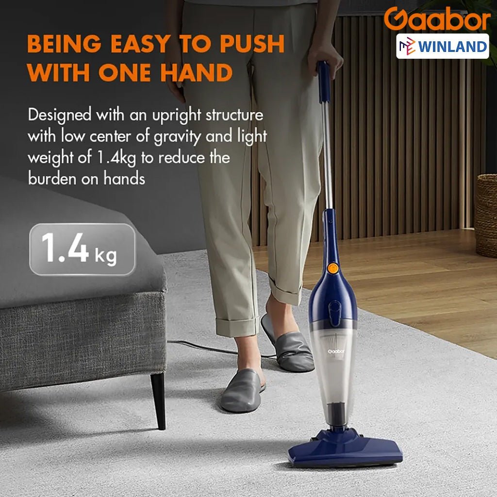 Gaabor Vacuum Cleaner | Household 2 - in - 1 Mini Handheld Strong Sunction Vacuum Cleaner - Winland Depot