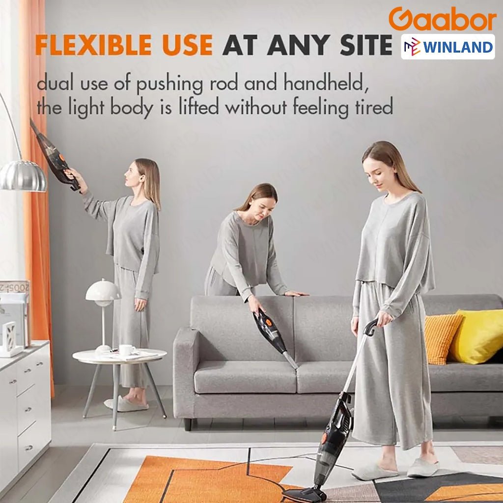 Gaabor Vacuum Cleaner | Household 2 - in - 1Mini Handheld Light & Clean Dual Use Vacuum - Winland Depot