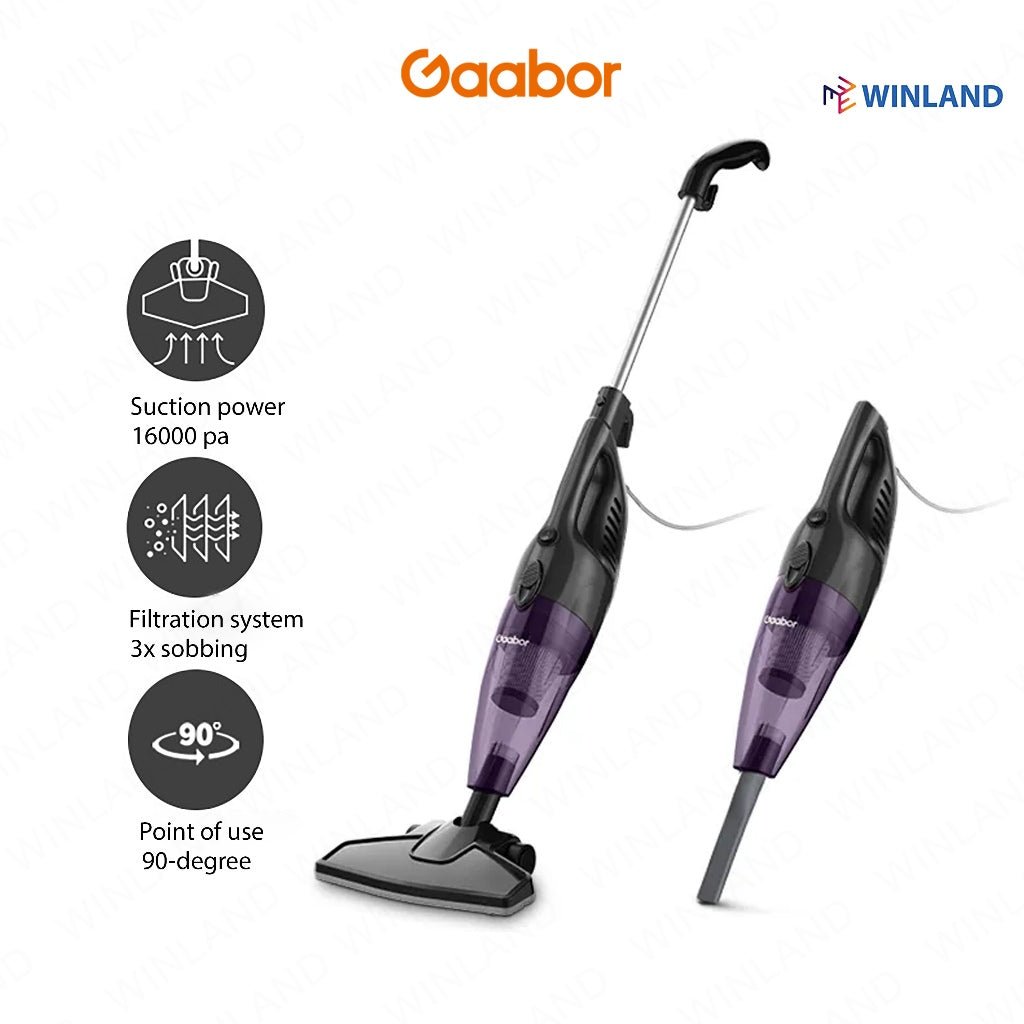 Gaabor Vacuum Cleaner | Household 2 - in - 1Mini Handheld Light & Clean Dual Use Vacuum - Winland Depot