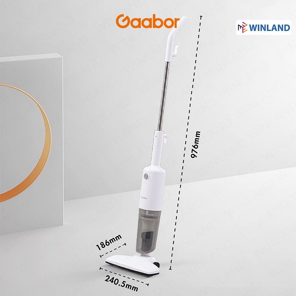 Gaabor Vacuum Cleaner | Household Strong Sunction Handheld Vacuum Cleaner - White - Winland Depot