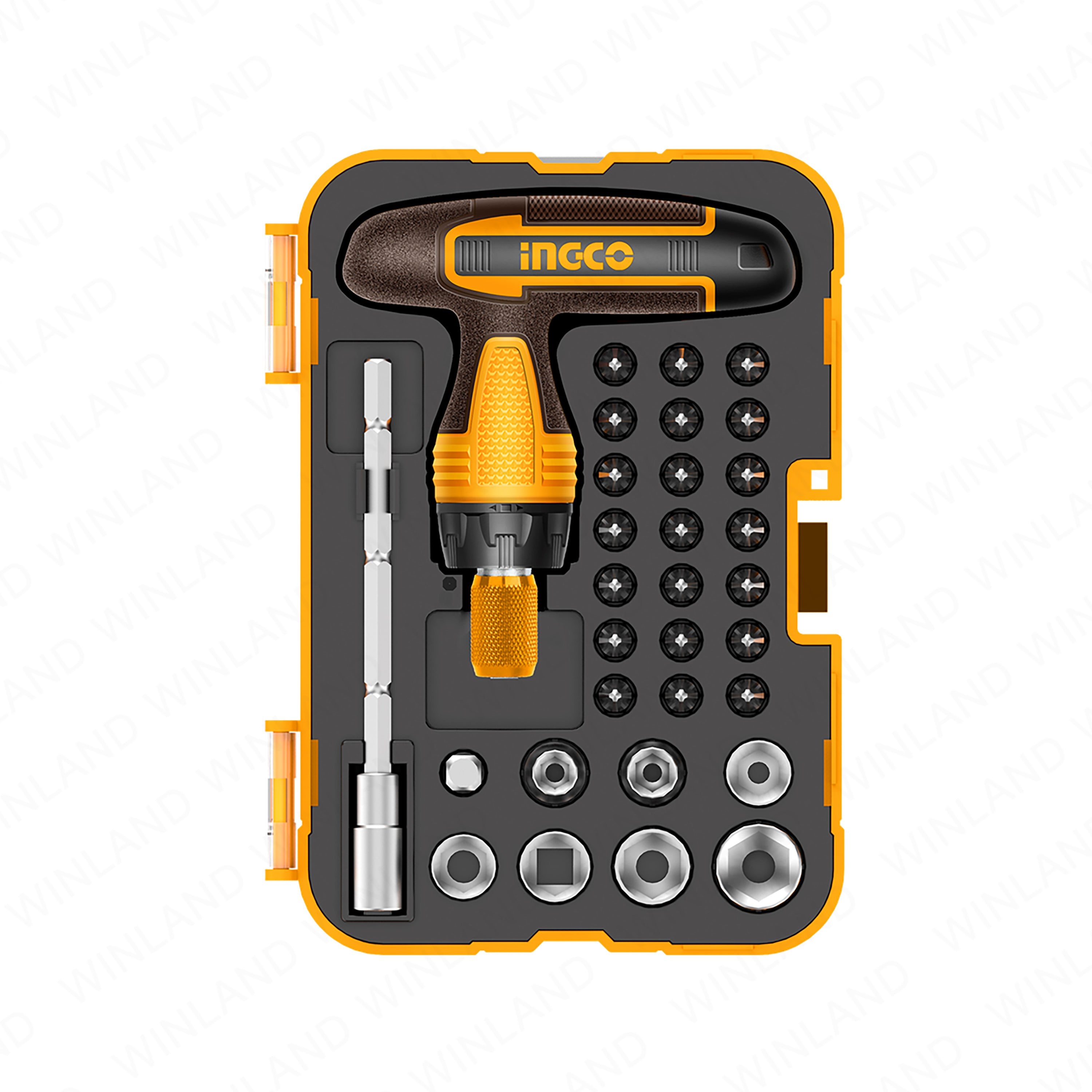 Ingco Ingco 24pcs/31pcs T-handle Wrench Screw driver Set