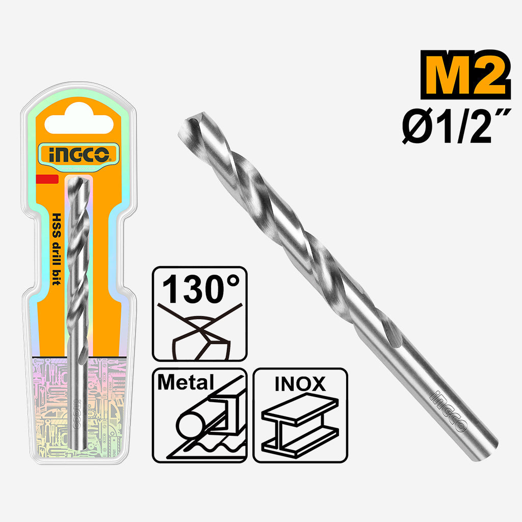 Ingco Ingco M2 HSS Drill Bits 1/2-Inch to 5/16-Inch ING-HT