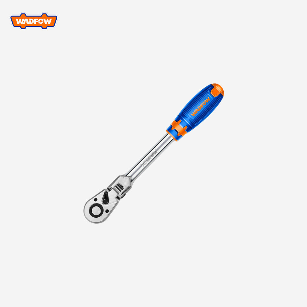 Wadfow  1/4"(200mm) | 3/8"(250mm) Industrial Dr.Flex Head Ratchet WRW42 WAD-HT