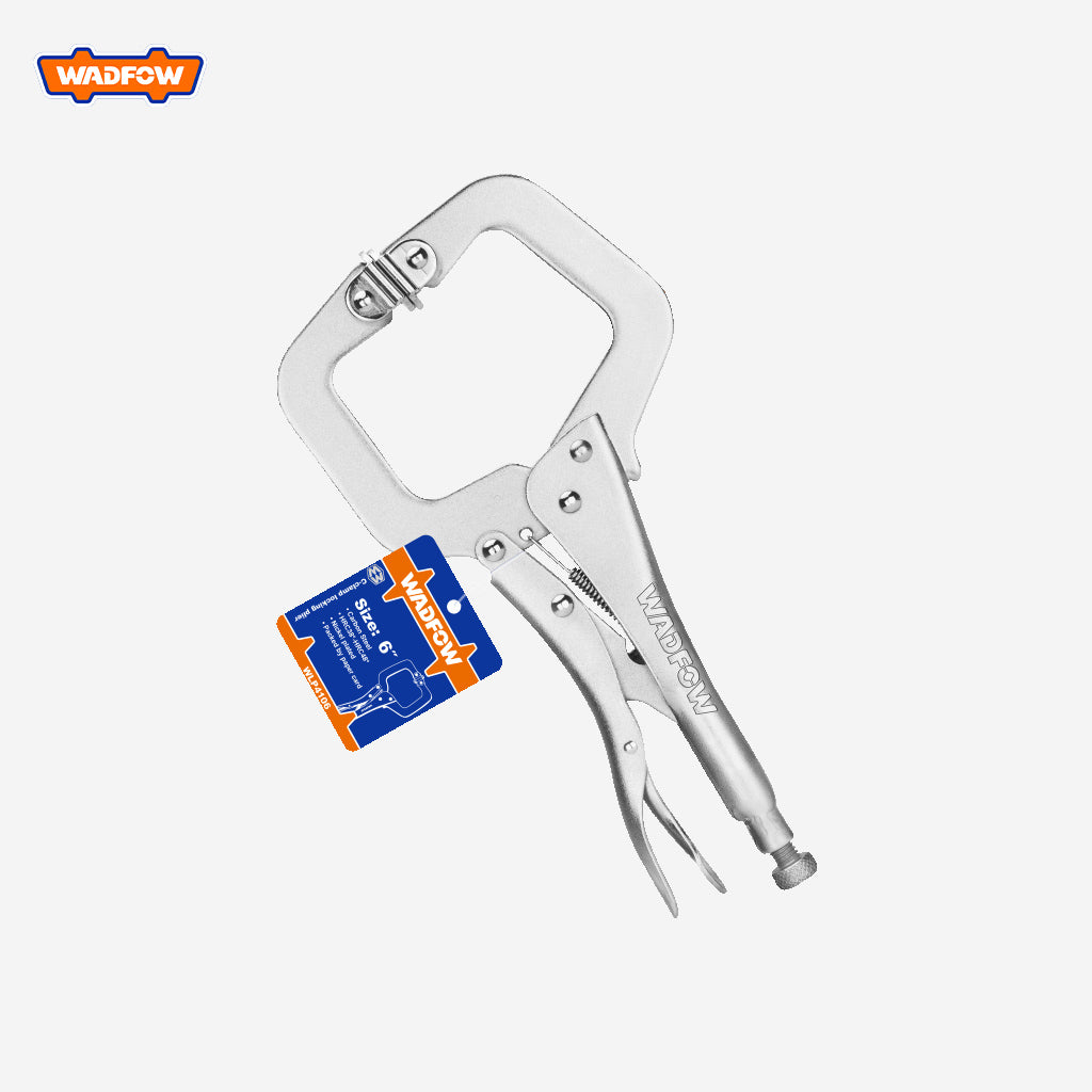 Wadfow  Industrial 6" & 11" Carbon Steel C Clamp Plier Vise Locking Pliers Vice GripWAD-HT