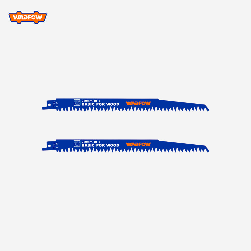 Wadfow  WJT1531L 240mm (9.5") Reciprocating Saw Blades for Wood WAD-HT