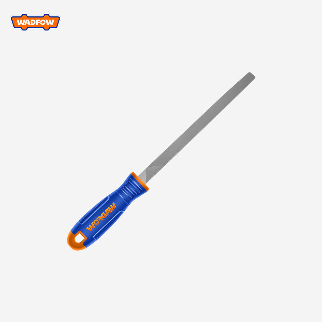 Flat, Half Round, Round, Square & Chain Saw Files For T12 Steel w/ Handle WAD-HT