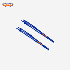 Wadfow  WJT1111DF Set of 2pcs 225mm (9inch) Reciprocating Saw Blades for Wood with Nail