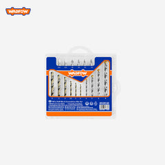 Wadfow  WKS4165 16 Piece Drill Bits and Screwdriver Bits Set