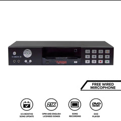 Platinum K-Box2 (KS40) Karaoke Player Black (with Songlist KS40 Songbook pP-40 and with CD)