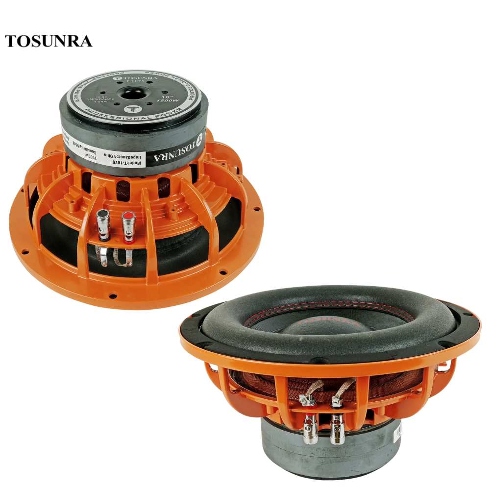 Tosunra by Winland 10-inches High Quality Audio Component Woofer Speaker Unit 1500W(4ohms) TOS-T-107