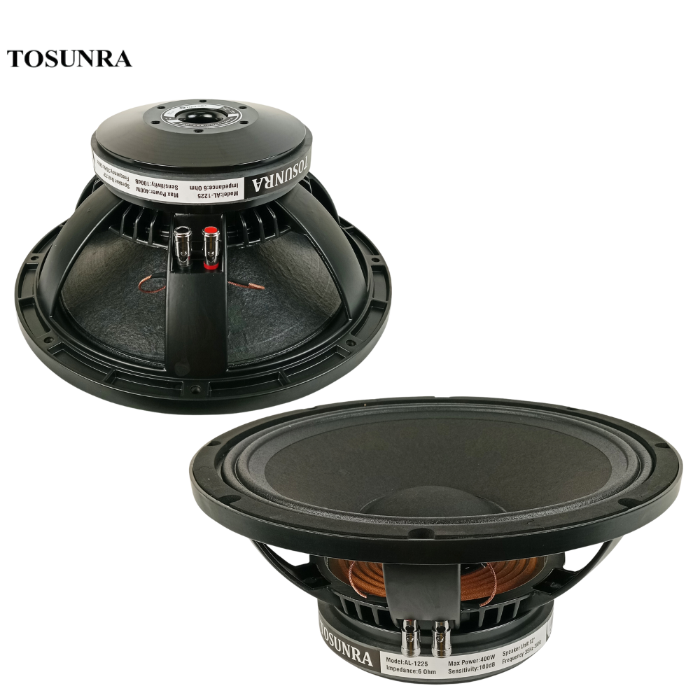 Tosunra by Winland 12-in High Performance Bass Speaker Unit w/ Aluminum Frame 400W/6Ω TOS-AL-1225