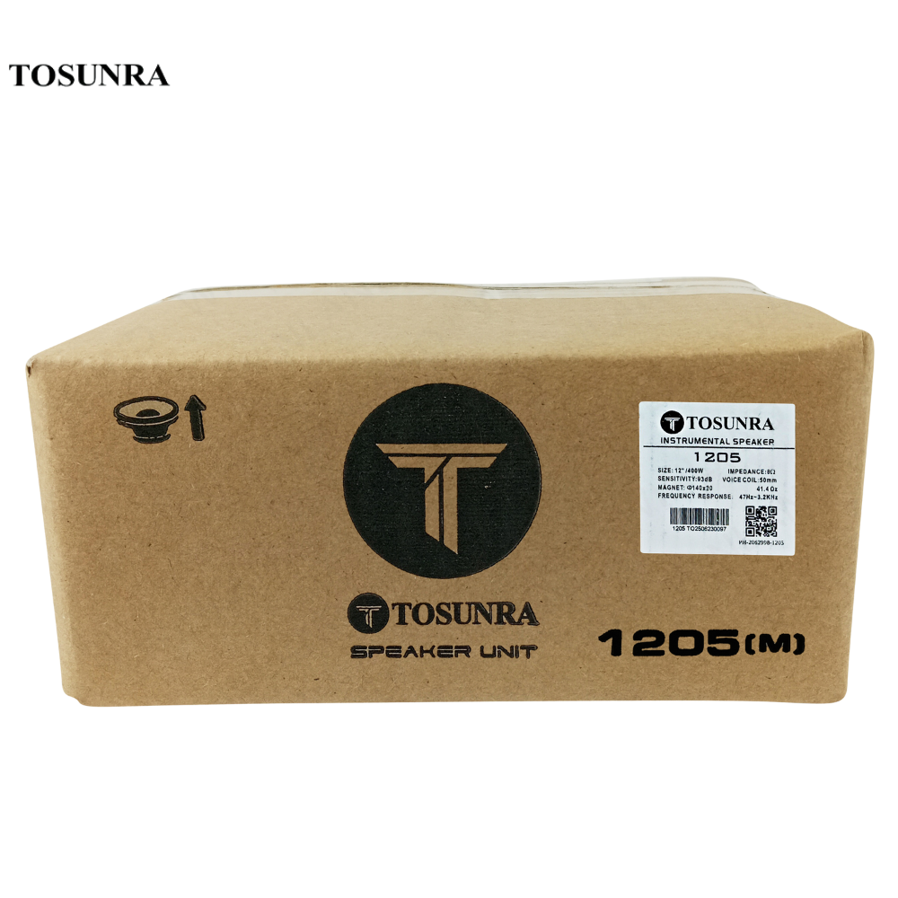 Tosunra by Winland 12-inches High Quality Instrumental Speaker Unit 400W(8ohms) TOS-1205