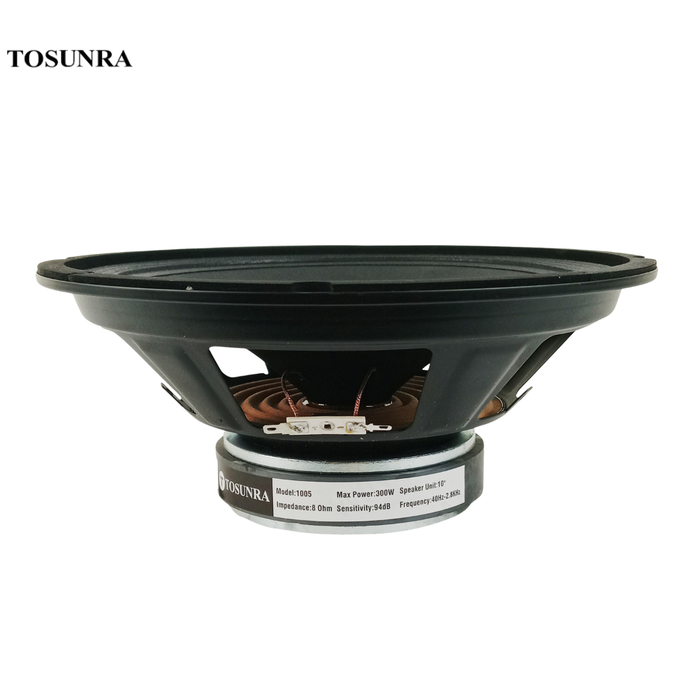 Tosunra by Winland 10-inches High Quality Instrumental Speaker Unit 300W(8ohms) TOS-1005