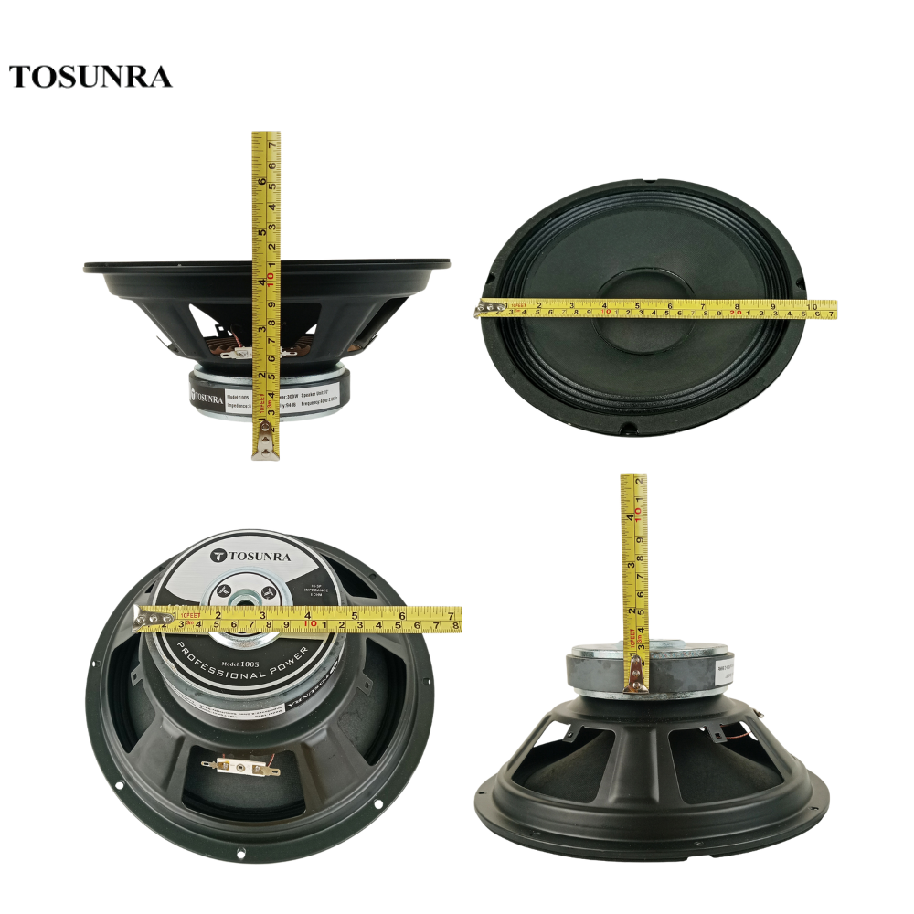 Tosunra by Winland 10-inches High Quality Instrumental Speaker Unit 300W(8ohms) TOS-1005