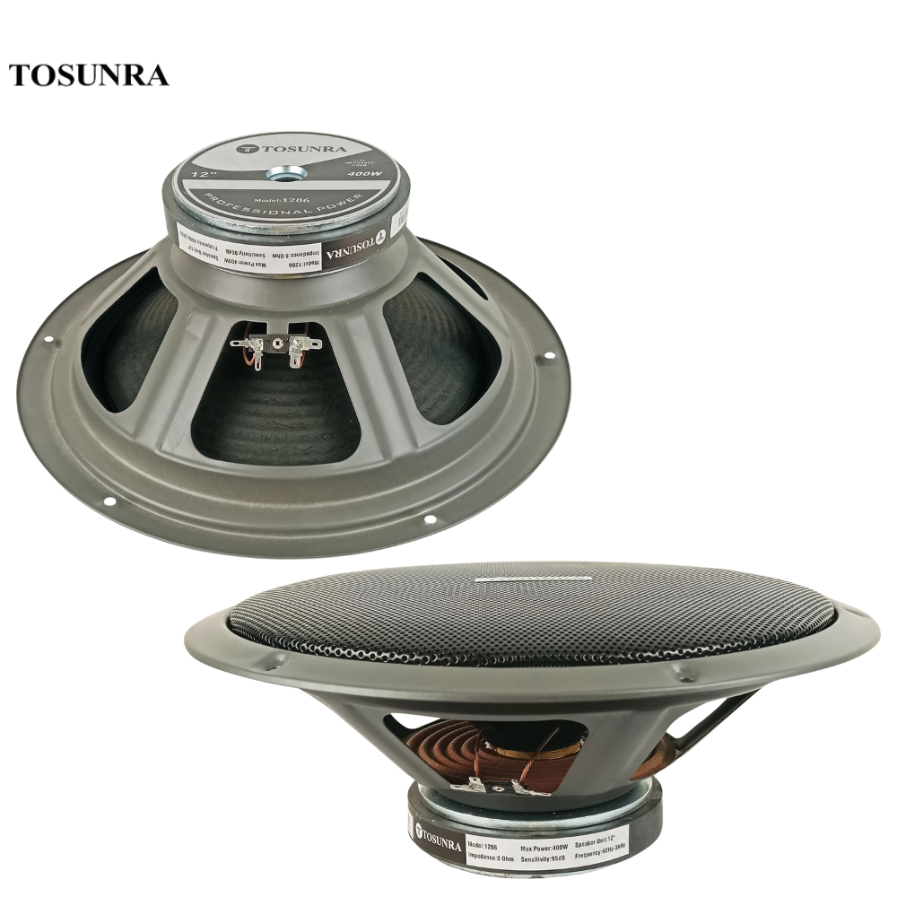 Tosunra by Winland 12inch High Quality Instrumental Speaker Unit w/ Iron Frame 400W(8ohms) TOS-1206