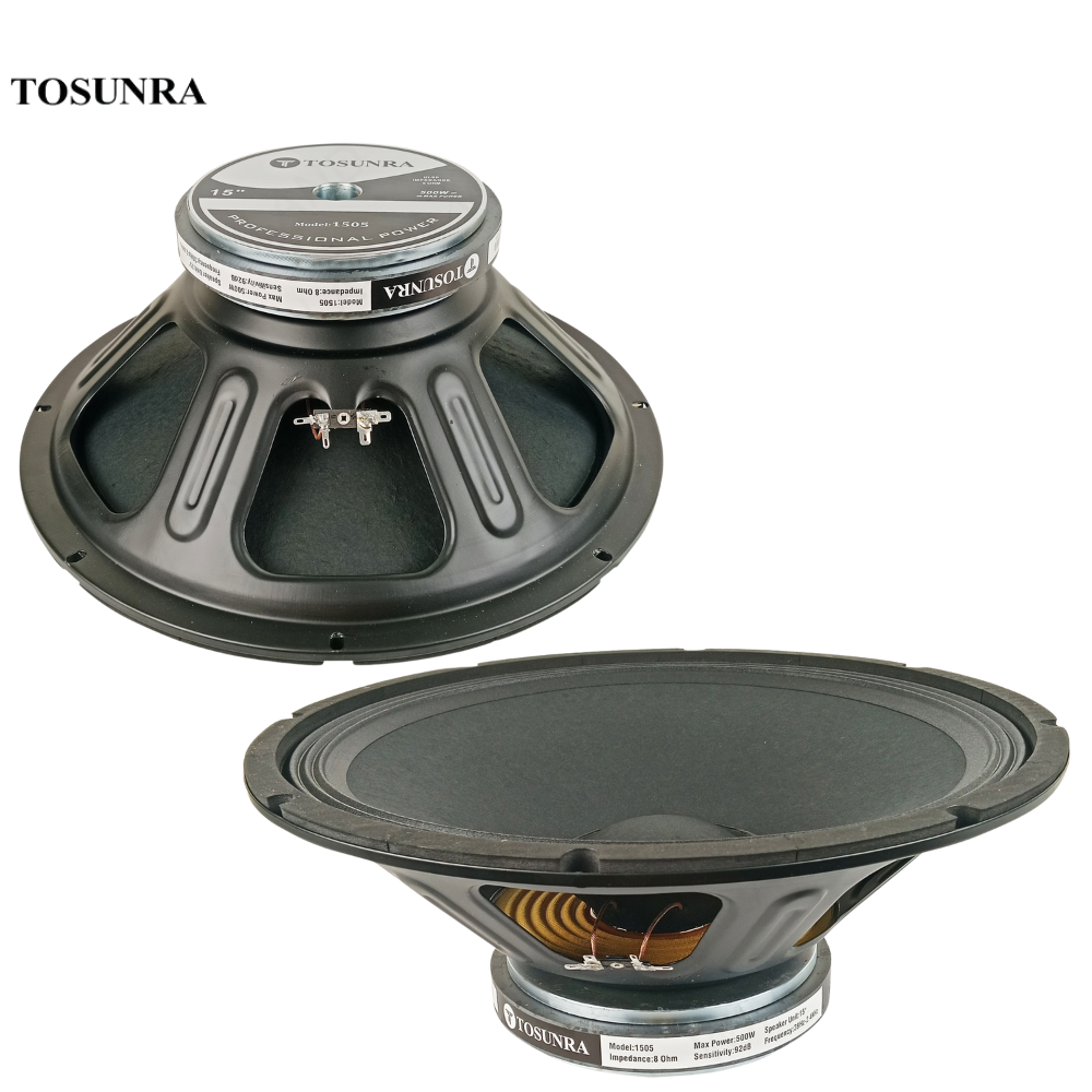 Tosunra by Winland 15-inches High Performance Audio Instrumental Speaker Unit 500W(8ohms) TOS-1505