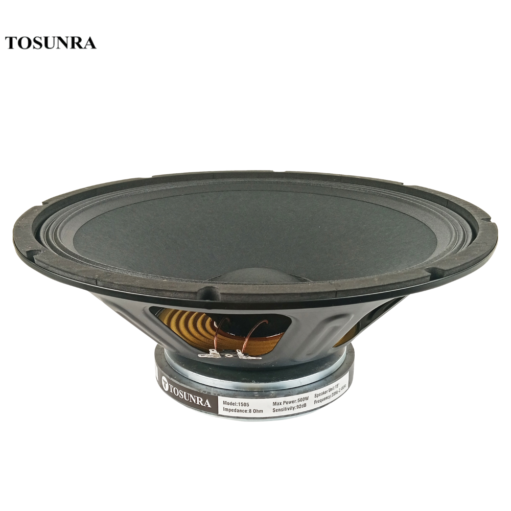 Tosunra by Winland 15-inches High Performance Audio Instrumental Speaker Unit 500W(8ohms) TOS-1505