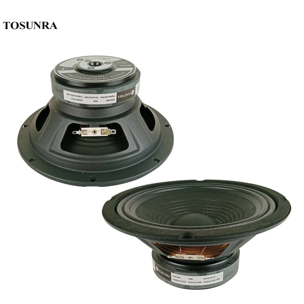 Tosunra by Winland 8-inches High Quality Instrumental Speaker Unit 100W(8ohms) TOS-808