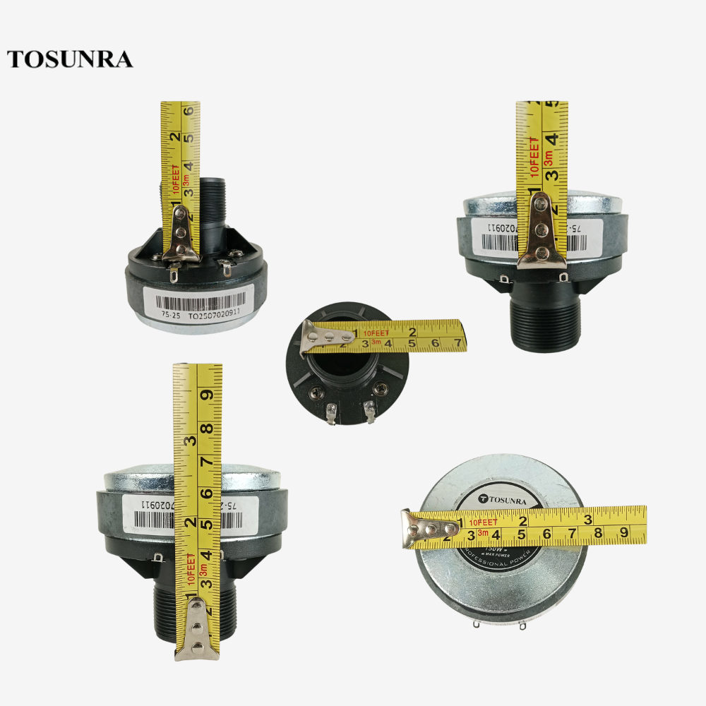 Tosunra by Winland High Quality Compression Driver Tweeter Audio Speaker 150W(8ohms) TOS-75-25