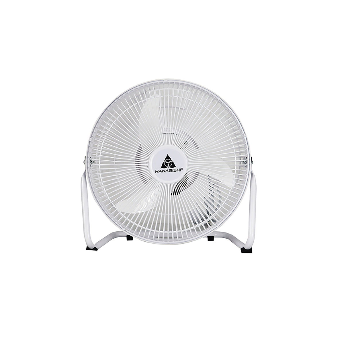 Hanabishi by Winland 10 Inches Aesthetic Floor Fan / Electric Fan - White HIFF-10WHT