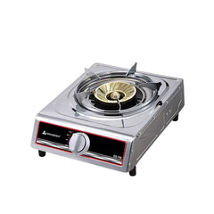 Hanabishi by Winland Stainless Steel Top Single Burner Gas Stove Stainless Steel Body GS-750