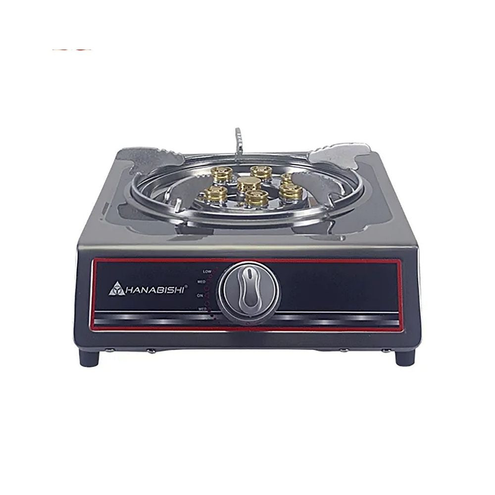 Hanabishi by Winland Stainless Steel Top Single Burner Gas Stove Double Jet System GSSB-900