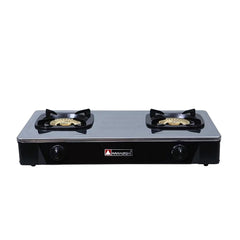 Hanabishi by Winland Double Burner Gas Stove Stainless Steel Body, Energy Efficient GS-2000