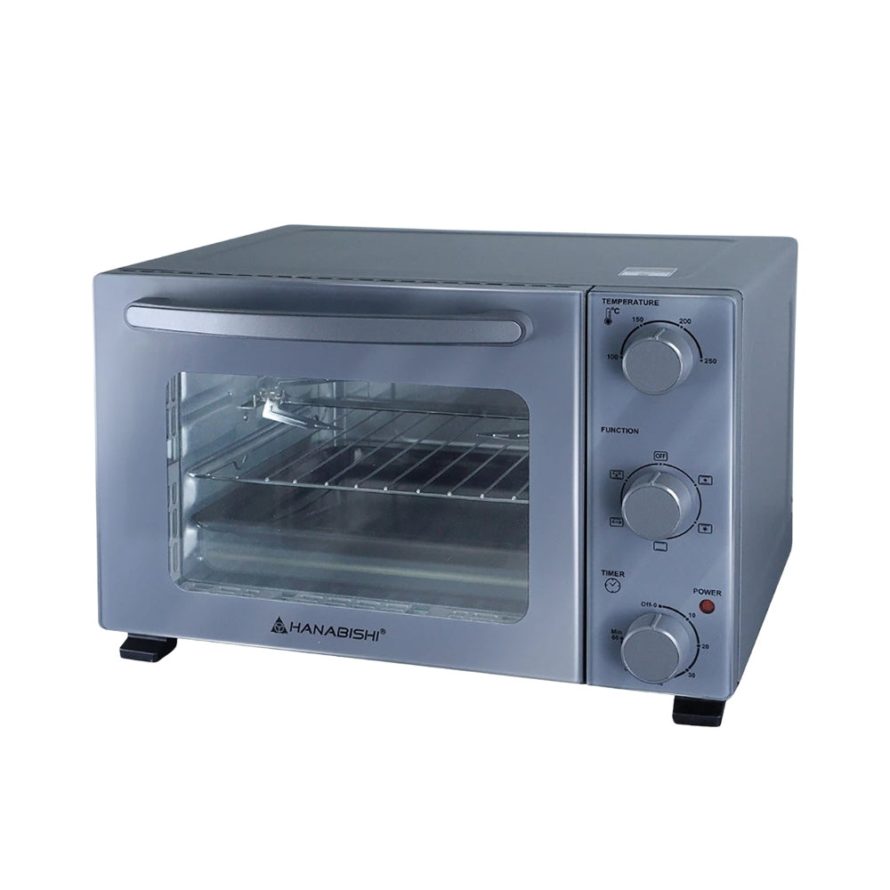Hanabishi by Winland 23L Electric Oven Stone Series 5-Stages of Switch Heating & Function 1200W
