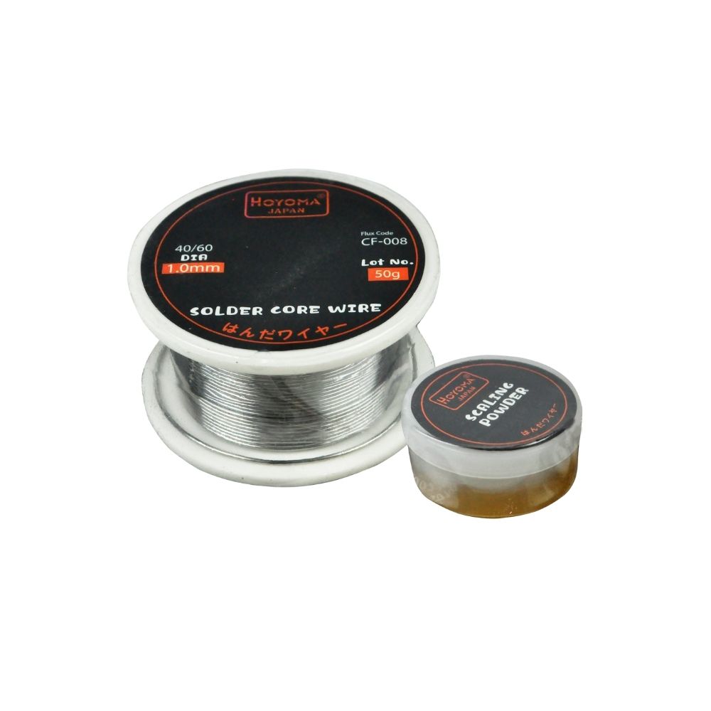 Hoyoma japan by Winland 1.0mm Solder Core Soldering Lead Wire with Scaling Powder HT-SWF50