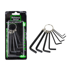 Hoyoma japan by Winland 8pcs Hex Key Wrench Ring Set H-NL001