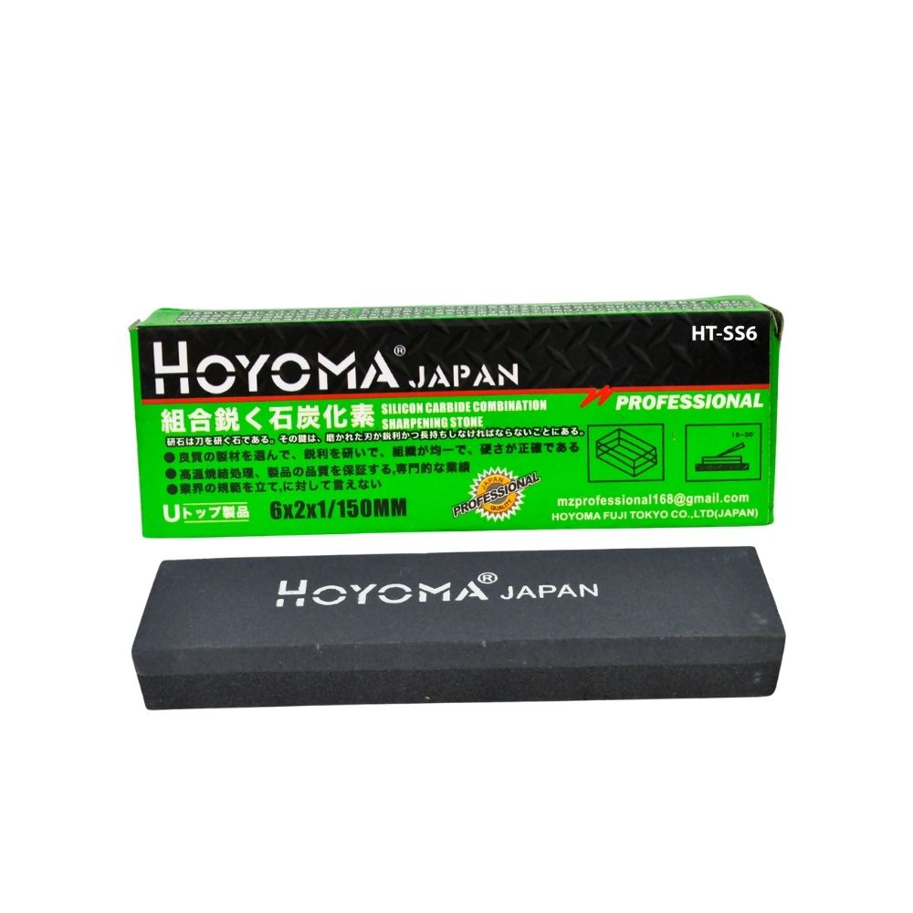 Hoyoma japan by Winland 6 inch Silicon Carbide Combination Sharpening Stone HT-SS6