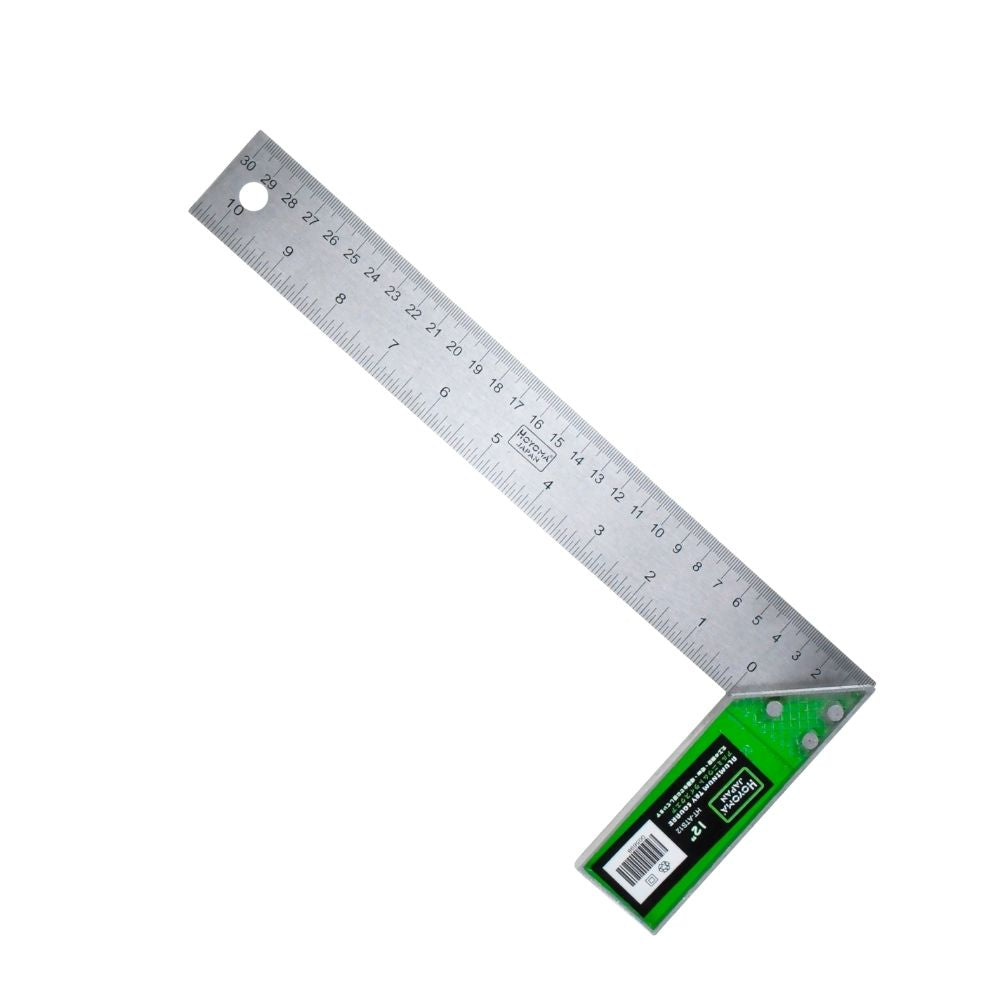 Hoyoma japan by Winland 12inches Stainless Steel Tri Square Ruler HT-ATS12