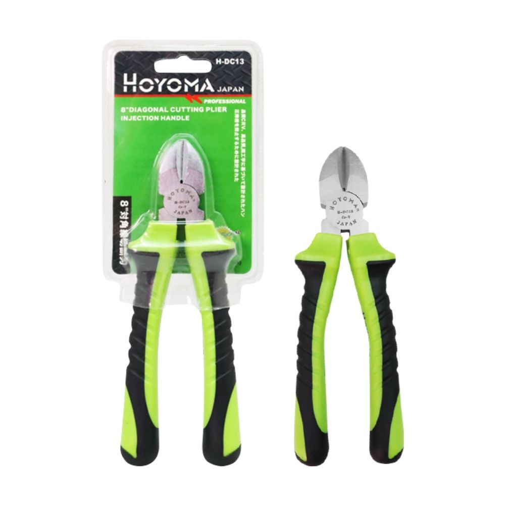 Hoyoma japan by Winland 8inch Diagonal Cutting Plier (Injectional Handle) H-DC13