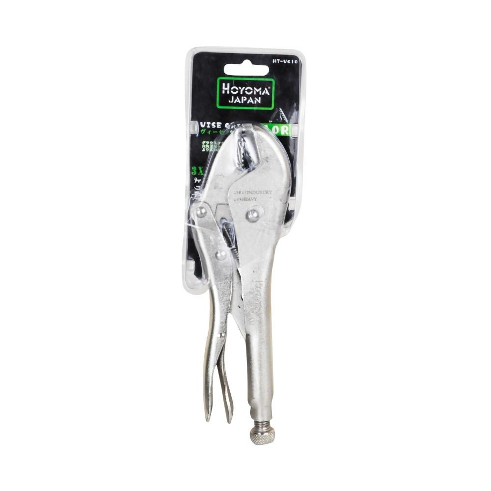 Hoyoma japan by Winland Curved Jaw Locking Plier Vise Grip 10R HT-VG10