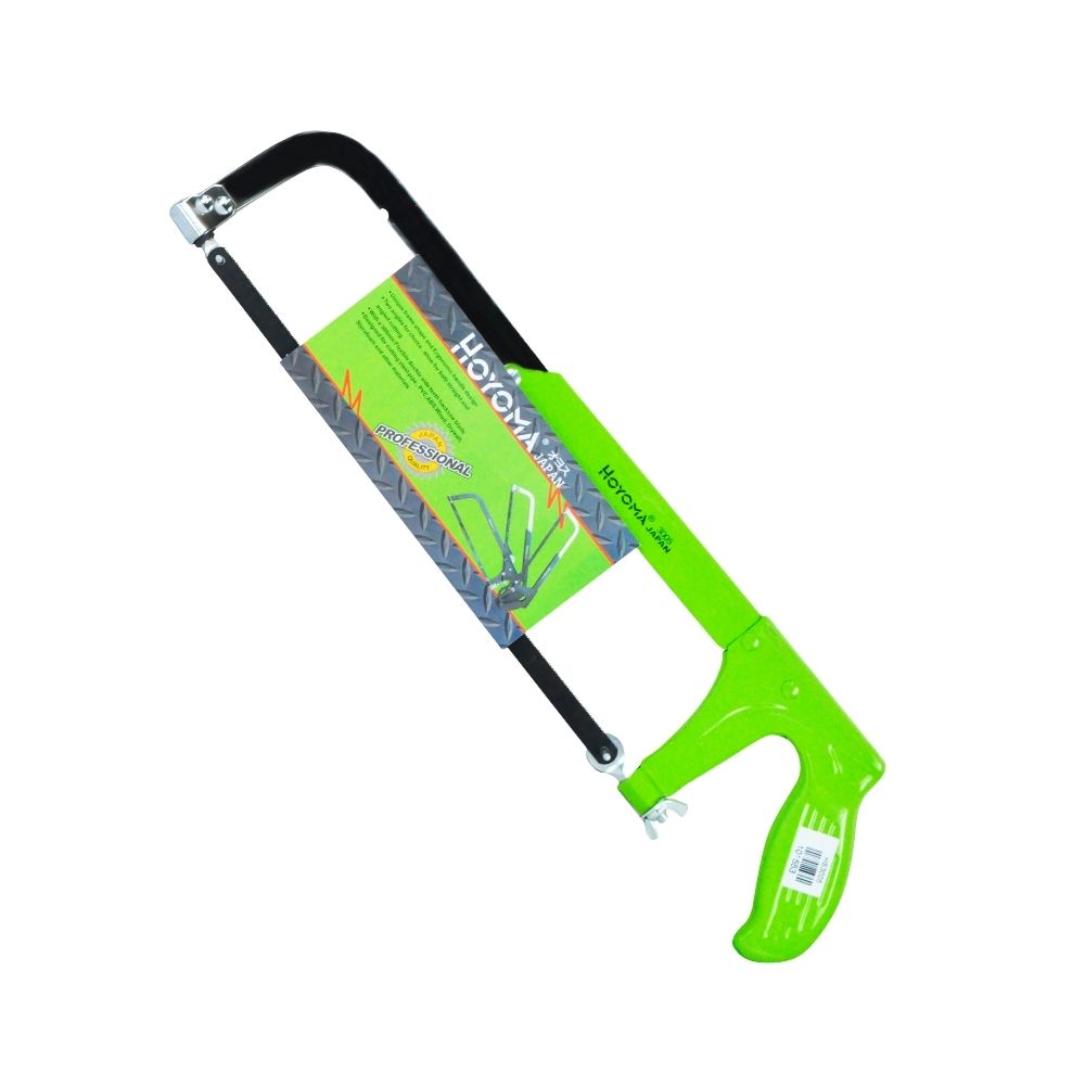 Hoyoma japan by Winland Adjustable Frame Saw Hacksaw with Blade 12" (300mm) HS3005