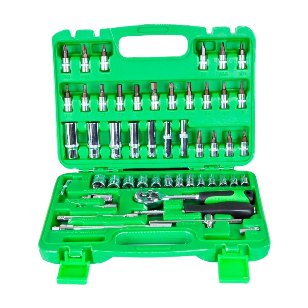 Hoyoma japan by Winland Professional 1/4" DR 53pcs Socket Set HT-DS1453