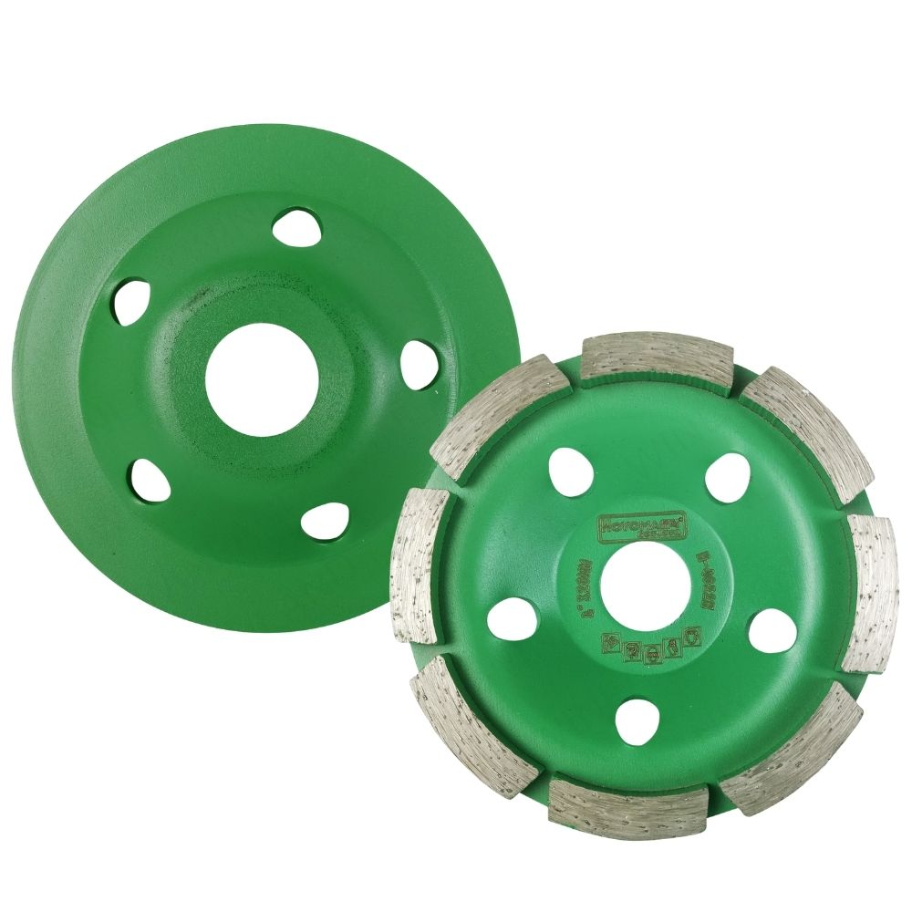 Hoyoma Japan by Winland 4 Inch (100 x 20 x 5mm) Diamond Cup Wheel For Concrete Wall (SOLD PER PIECE)