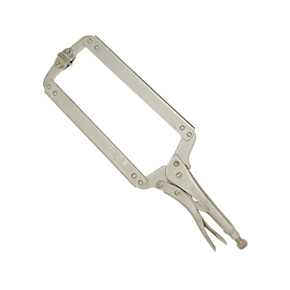 Hoyoma Japan by Winland 18-Inches Carbon Steel C-Clamp Plier Vise Locking Pliers Vice Grip TF-5542