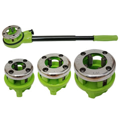 Hoyoma Japan by Winland 7PCS (1/2"-1 1/4") Professional Ratchet Die Stocks for Pipe Threader HT-RD7S