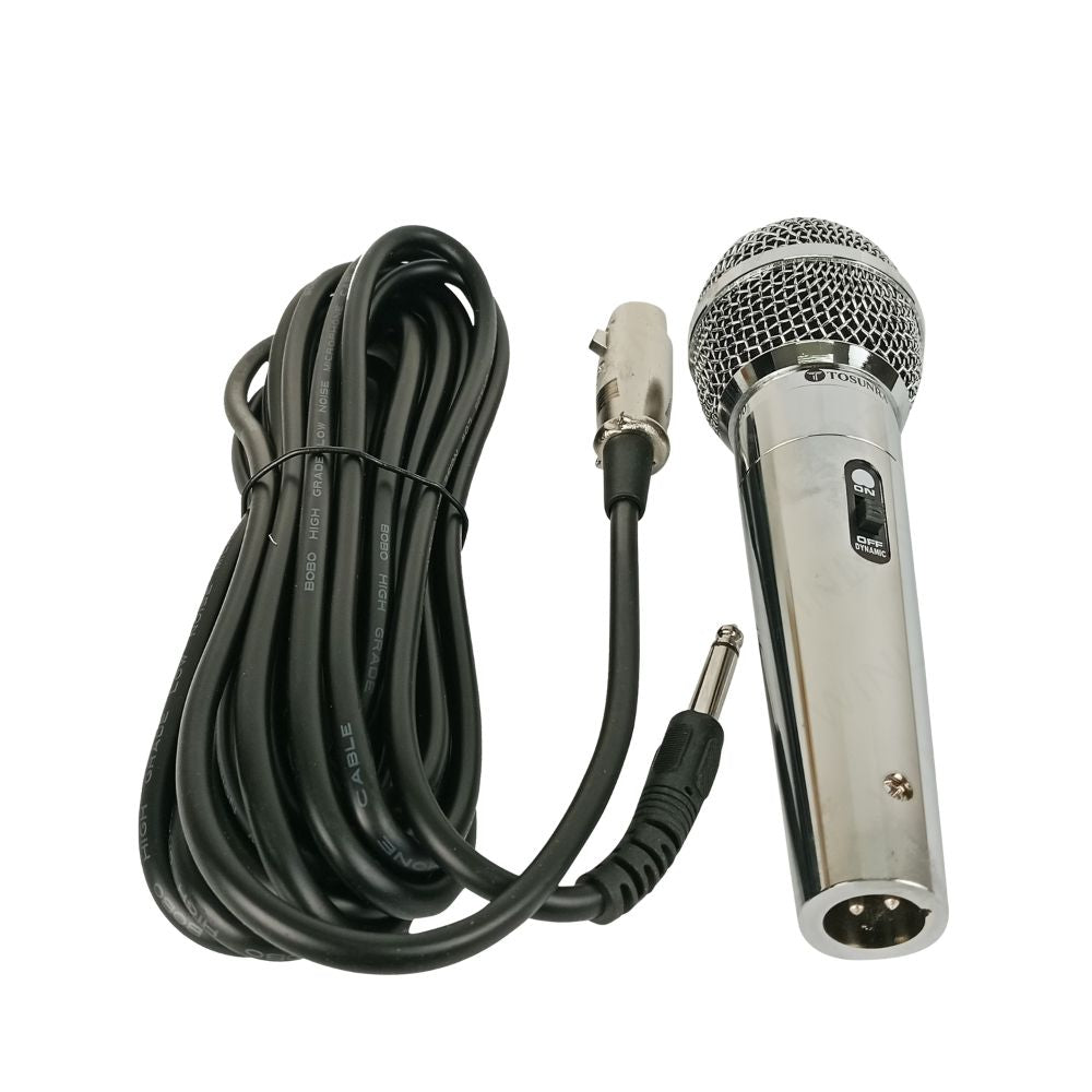 Tosunra by Winland Hypercardioid Wired Metal Handle 3pin Professional Dynamic Microphone TOS-DM-8000