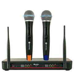 Tosunra by Winland Dual Channel High-Duty Professional UHF Wireless Microphone System TOS-BLX-288A